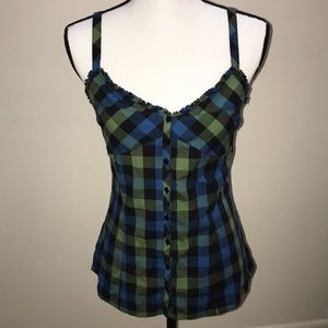 Plaid Tank Top